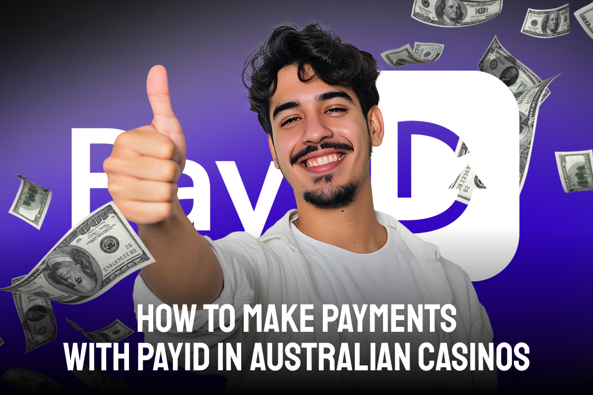 A guide on using PayID for payments in Australian casinos, featuring step-by-step instructions and visuals.